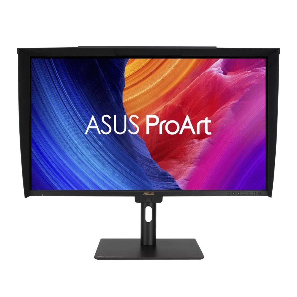 ASUS ProArt Display PA32UCE Professional Monitor 32-inch (31.5-inch viewable), 4K (3840 x 2160), IPS, 600 nits, 98% DCI-P3, Delta E<1 color accuracy, Built-in Motorized Colorimeter, Self / Auto Calibration, Hardware Calibration, HDR-10, HLG, Auto KVM, Lux