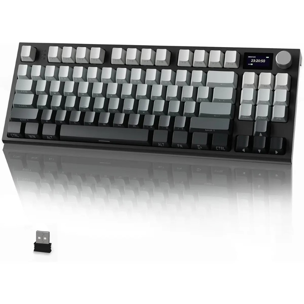 ATTACK SHARK K86 Wireless Mechanical Keyboard - Moonlit Night