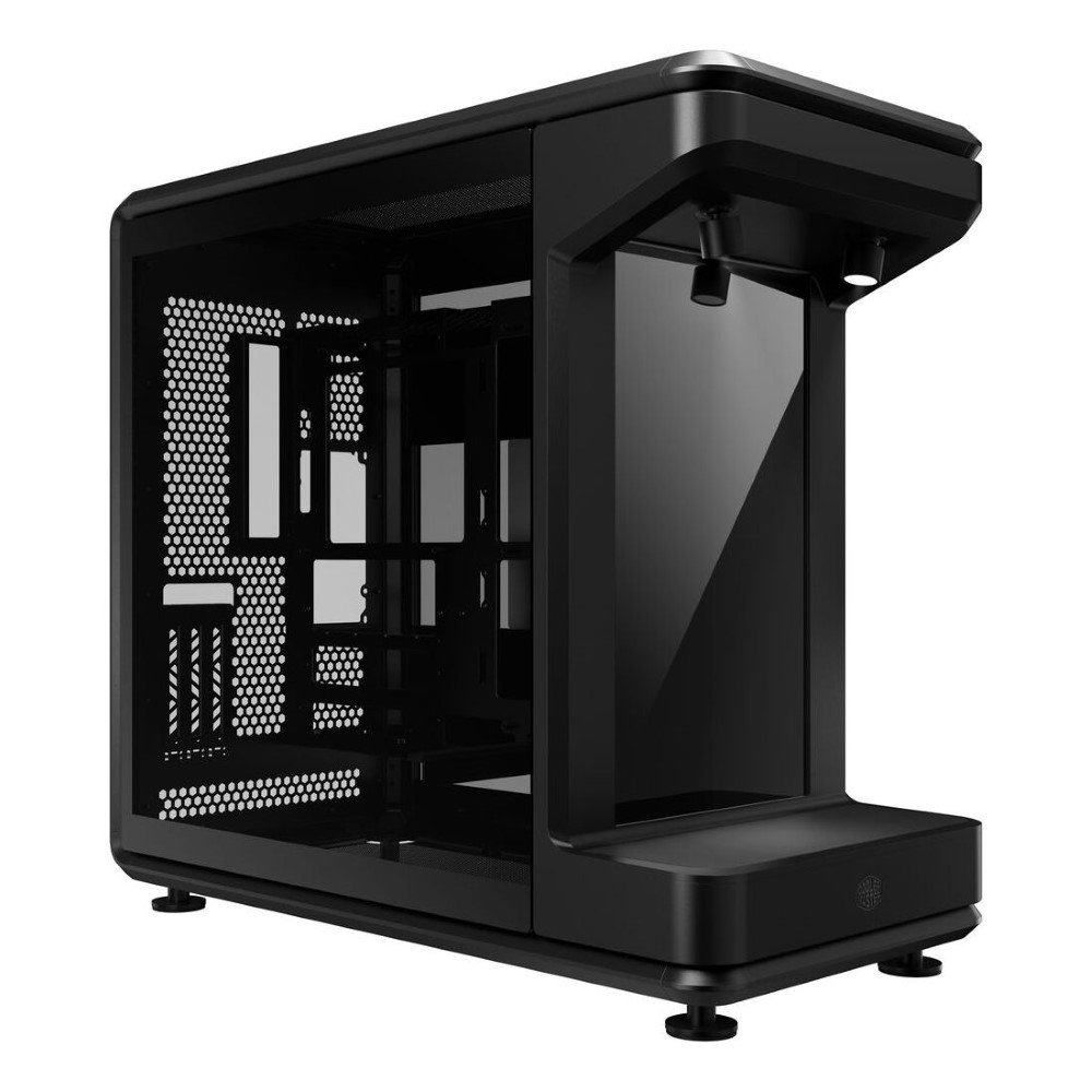 Cooler Master MasterFrame 360 Stage LCD ATX Mid-Tower PC Case- Black