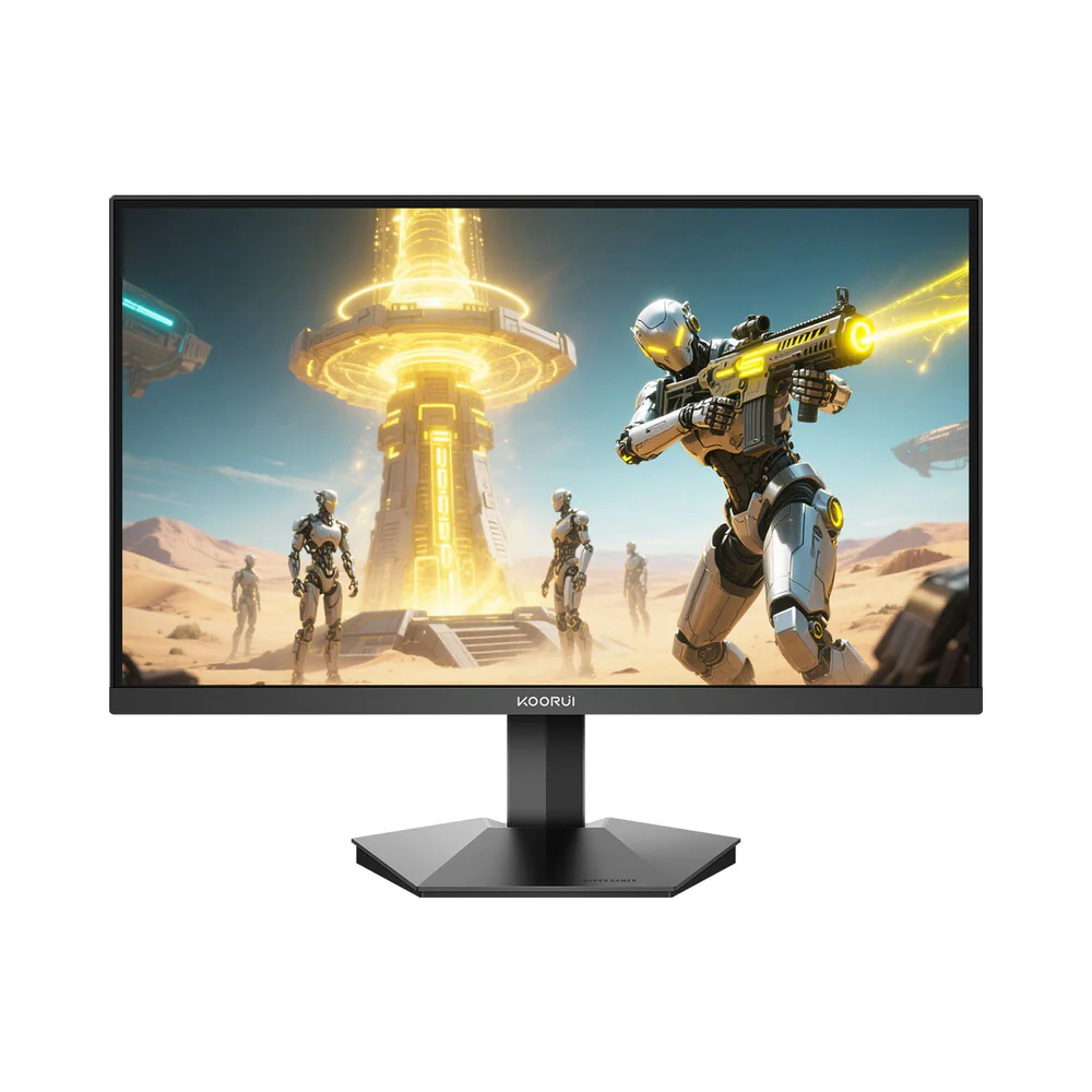 KOORUI 24E3 24 Inch FHD IPS 165Hz 1ms Gaming Monitor, Ultra Slim Frame 99% sRGB, FreeSync G-Sync HDMI / DisplayPort