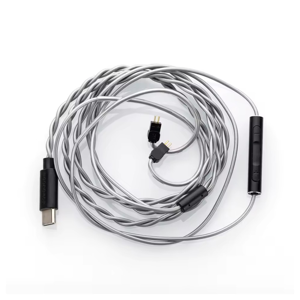 Moondrop CDSP Interactive DSP USB-C Earphone Upgrade Cable USB-C Wired Connection Oxygen-Free Copper Cable