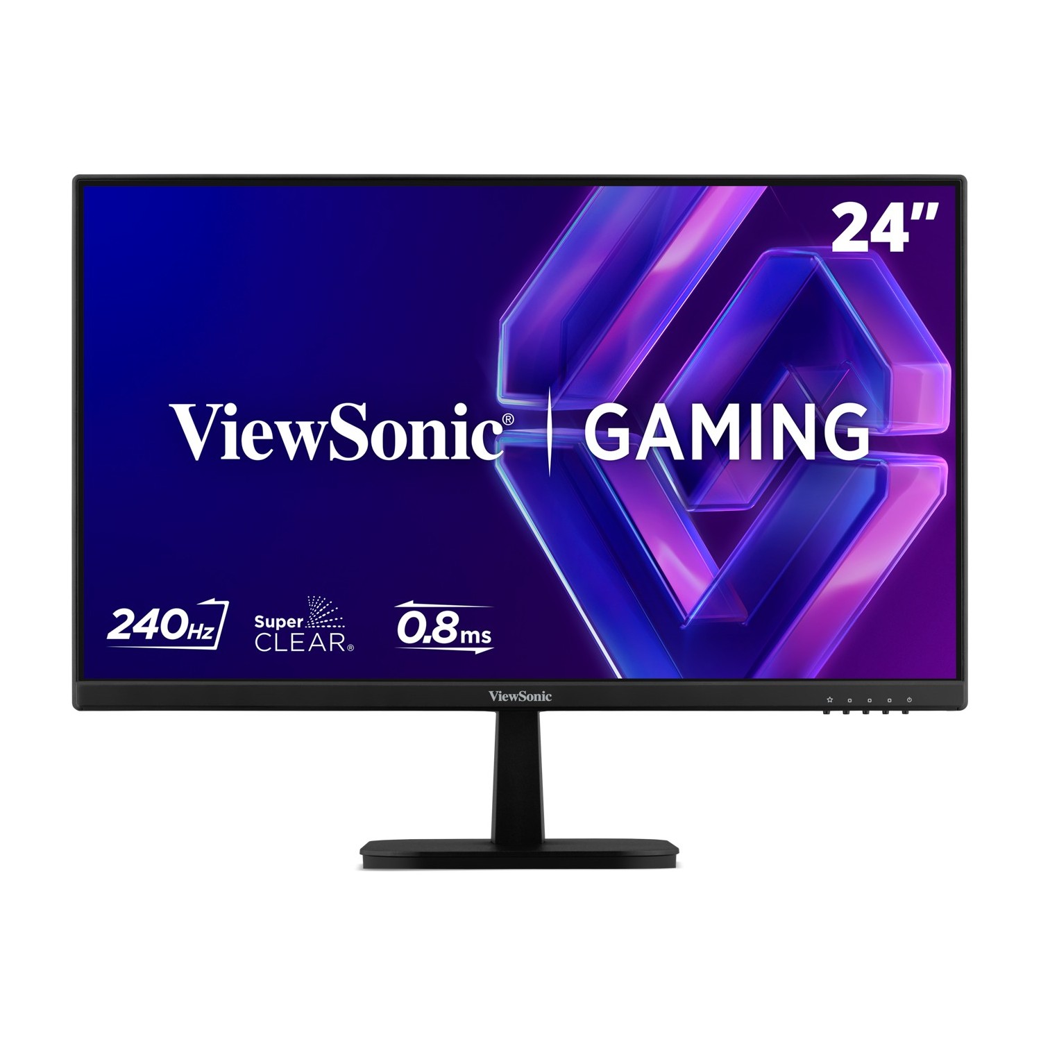 ViewSonic VX24G30 24 Full HD 240Hz Gaming Monitor with Ultra-Fast Refresh Rate 1ms Response Time Adaptive Sync Eye Care Technology & gonomic Design