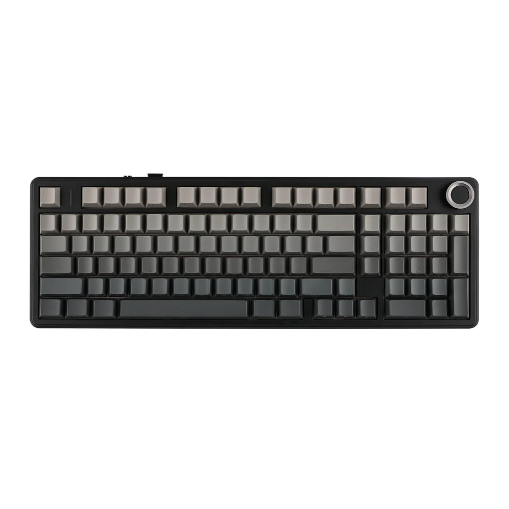 AULA F99 PRO Gasket-Mounted Triple-Mode Mechanical Keyboard Gradient Gray Nimbus V3 Switches