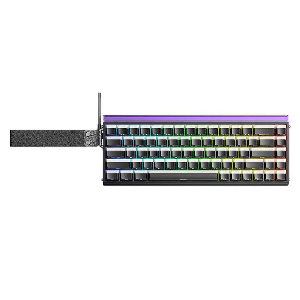 AULA HERO 68 HE Wired Mechanical Keyboard Black Lighthouse – Jade King Switches