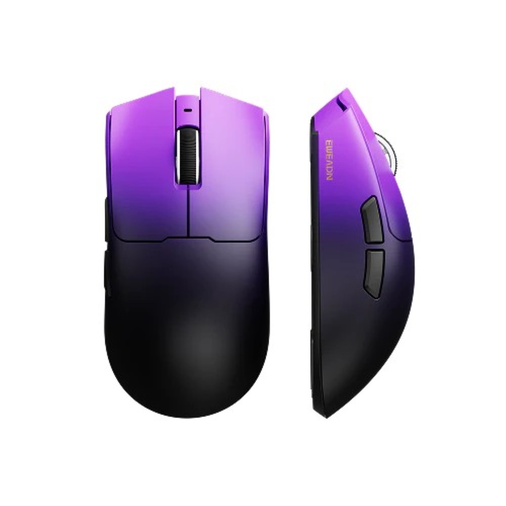 EWEADN S9 Pro Tri-Mode Wireless Gaming Mouse 64g Lightweight Esports - Gradient Purple