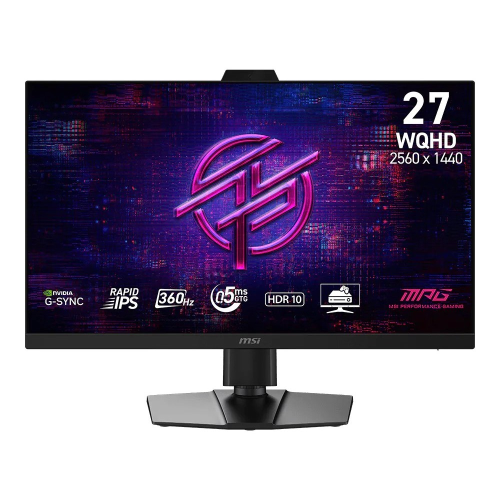 MSI MPG 272QRF X36 27 Inch 2560x1440 Rapid IPS 360Hz 0.5ms G-SYNC Pulsar Widescreen Gaming Monitor