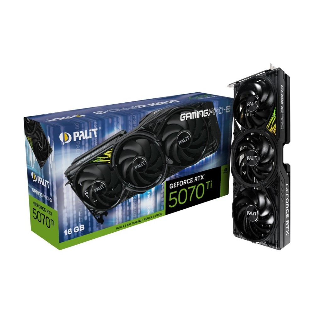 Palit GeForce RTX 5070 Ti GamingPro-S 16GB GDDR7 Graphics Card