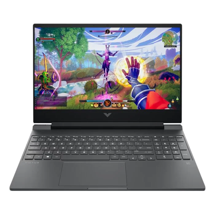 HP Victus 15 FA2309TX Gaming Laptop – Intel Core i7-13620H 13th Gen, 24GB DDR5, 1TB PCIe NVMe SSD, NVIDIA GeForce RTX 5050 8GB GDDR7, 15.6 Inch FHD 144Hz, Backlit Keyboard, Windows 11 Home, Mica Silver
