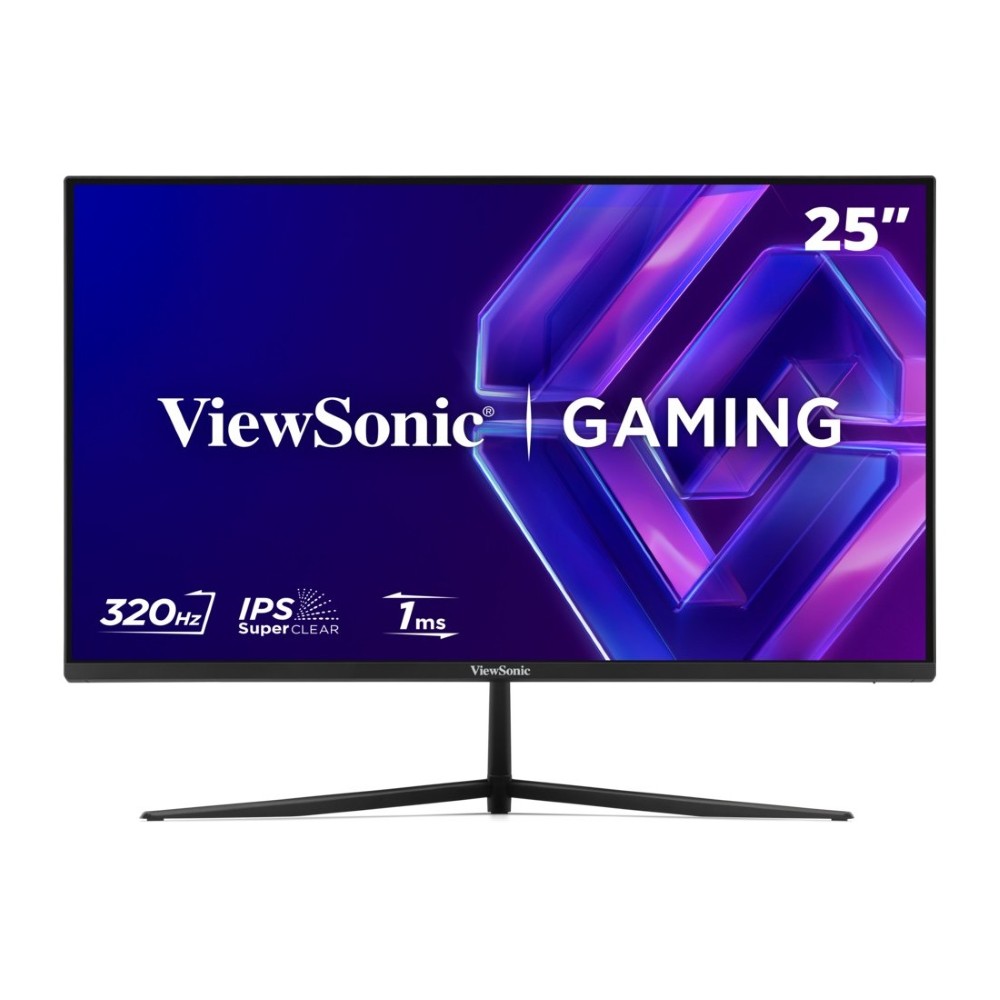 ViewSonic VX2532 25 Inch Gaming Monitor – Full HD SuperClear IPS, 320Hz, 1ms MPRT, FreeSync Premium, G-SYNC Compatible, HDR10