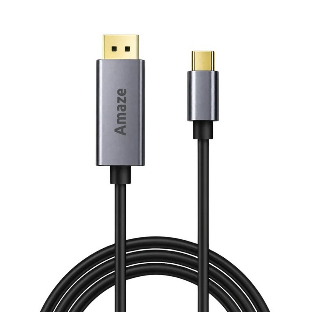 Amaze A146 USB-C to DisplayPort 1.4 Cable | 8K 60Hz | 4K 144Hz | 32.4Gbps | HBR3 | DSC 1.2 | Aluminum Alloy