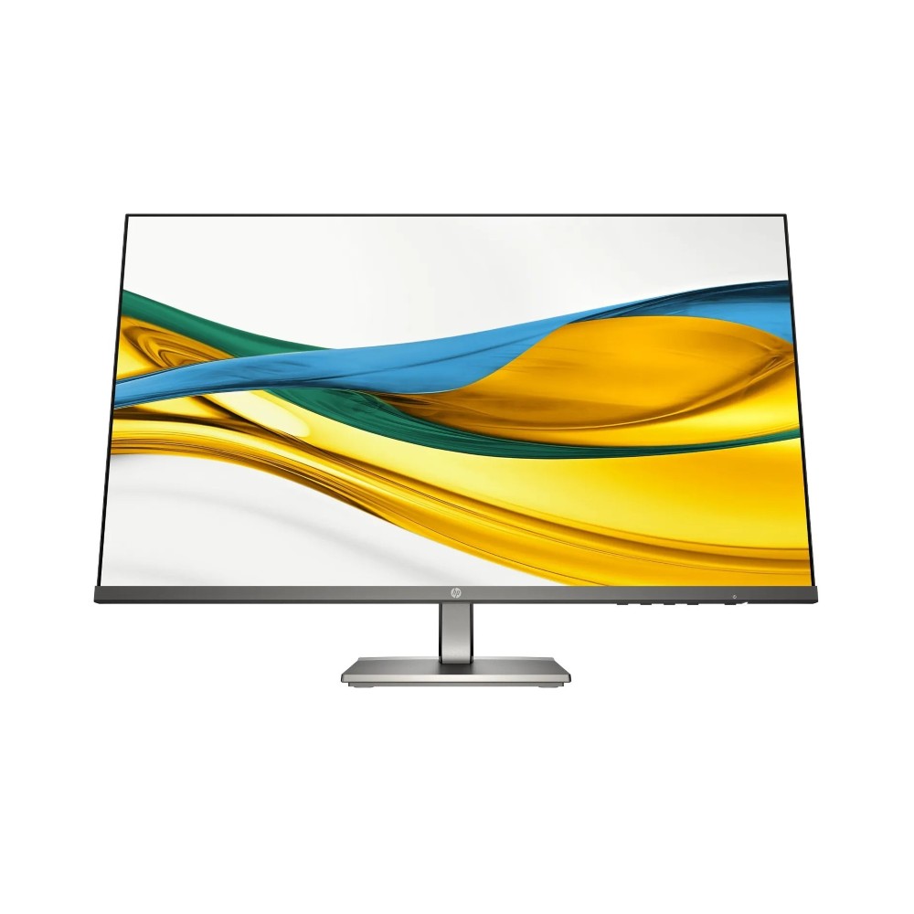 HP S5 527DA 27 Inch FHD IPS Monitor | 1920×1080 | 100Hz | 5ms GTG | 99% sRGB | 300 nits | Dual 2W Speakers | Height Adjustable | 2× HDMI 1.4