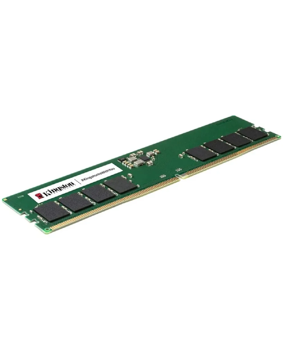 Kingston ValueRAM 8GB DDR5 5600MT/s Desktop RAM | Non-ECC Unbuffered DIMM | CL40 | 1Rx16 | 1.1V | 288-Pin | KVR48U40BS6-8