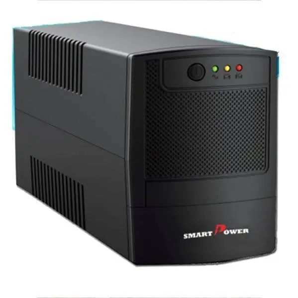 Smart Power SP-UPS1000 1000VA 600W Line Interactive UPS | AVR | Battery Backup | Surge Protection | For Gaming PC, Office & Networking