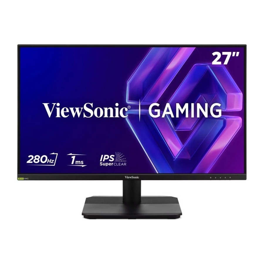 ViewSonic VX27G31A 27 Inch FHD 280Hz IPS Gaming Monitor | 1920×1080 | 1ms MPRT | HDR10 | FreeSync Premium | G-SYNC Compatible | HDMI 2.1 | DisplayPort 1.4