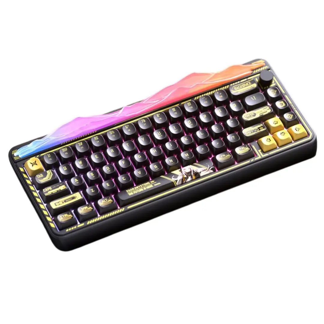 AULA LEOBOG Hi65 CNC Aluminum Mechanical Gaming Keyboard – Jasper Switch, 65%, Tri-Mode, RGB
