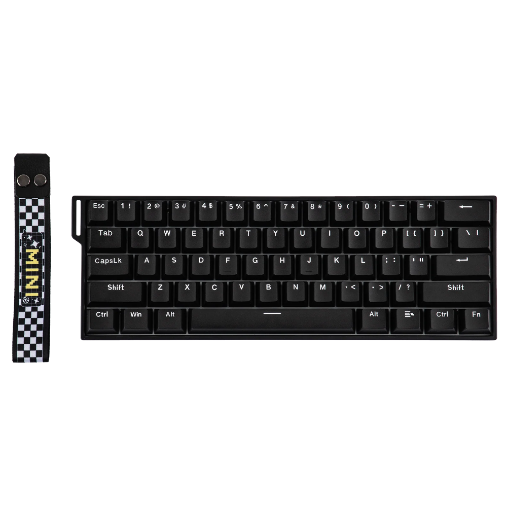 AULA MINI60 HE Pro Wireless Hall Effect Gaming Keyboard 60% 61-Key, Rapid Trigger, Adjustable Actuation, Tri-Mode Bluetooth 5.0/2.4GHz/USB Black — Stormrise Magnetic Switch