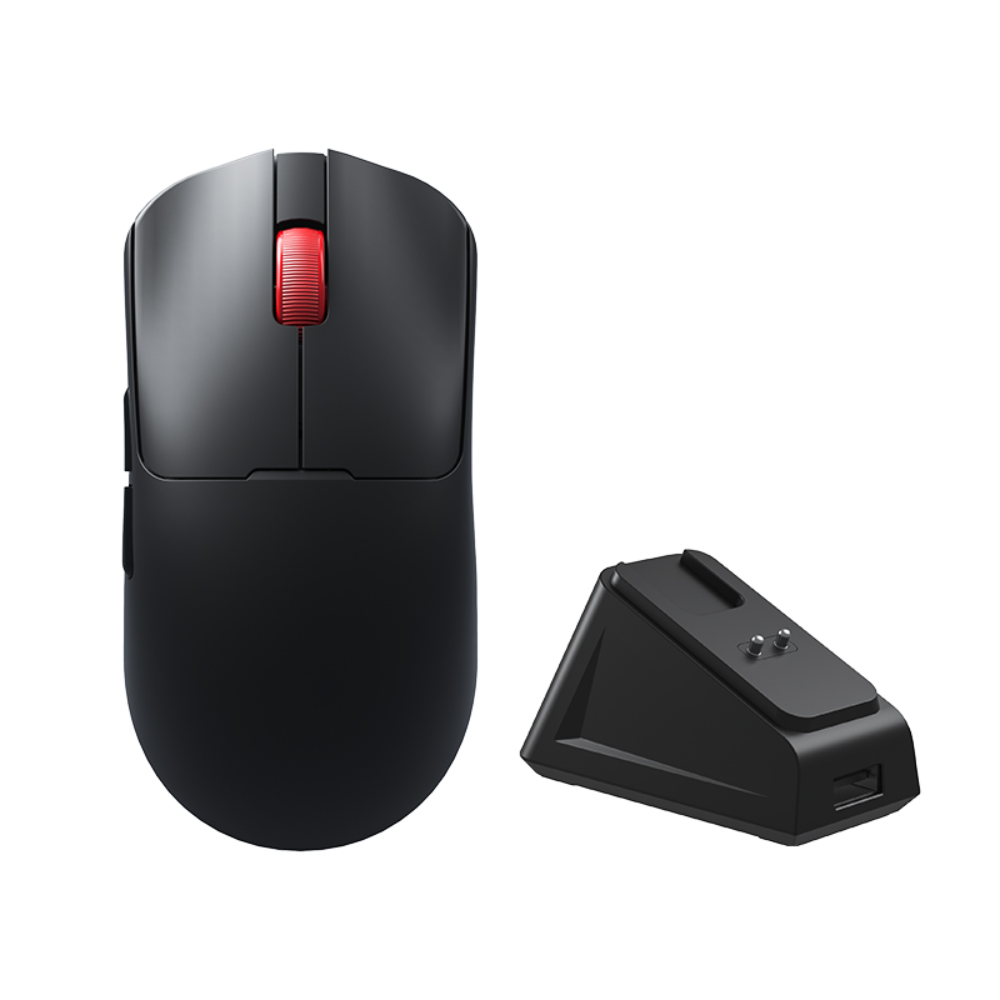 AULA SC380Pro Wireless Gaming Mouse Black | PixArt PAW3311 | 12,000 DPI | 1000Hz | Tri-Mode | Charging Dock