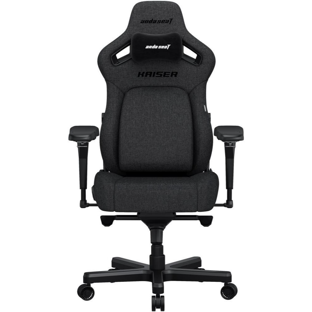 Anda Seat Kaiser 4L V2 Premium Fabric Gaming Chair Dark Gray Fabric