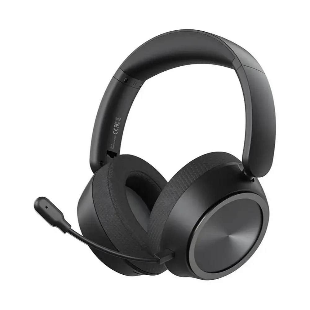 AULA A600 Wireless Gaming Headset Black | 53mm Hi-Res Drivers | Quad-Mode | 2.4GHz | Bluetooth | 110H Battery | Detachable Mic