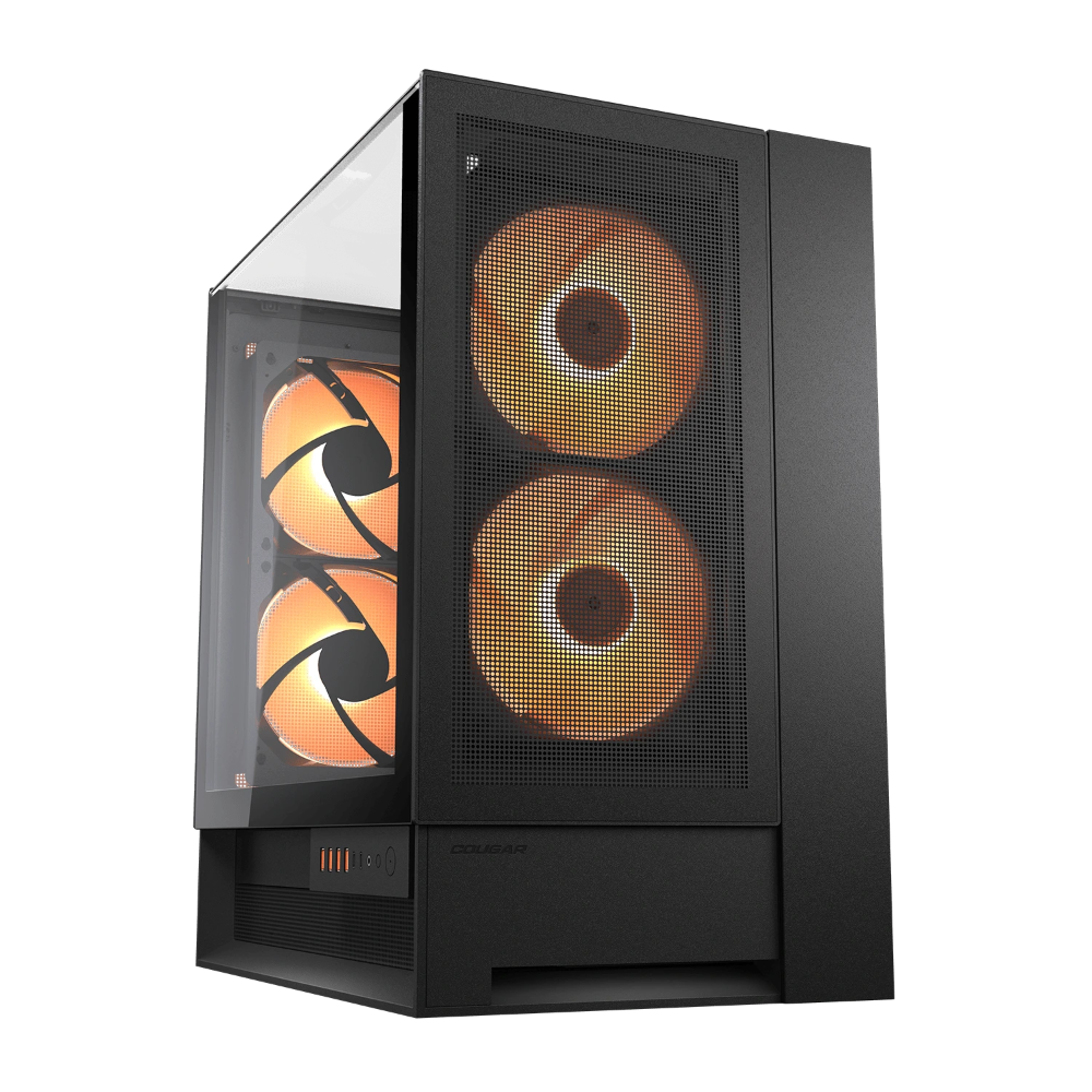 Cougar OmnyX Mid Tower Omnidirectional Gaming Case - Black
