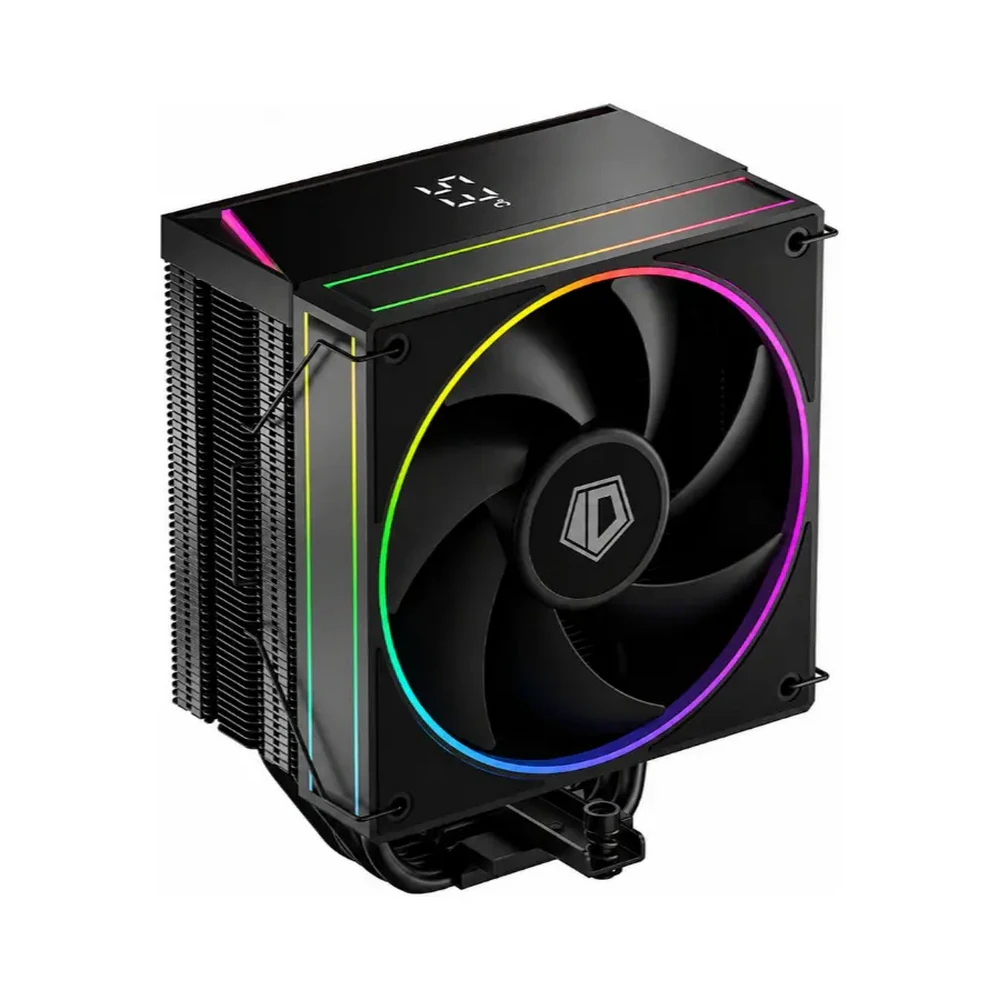 ID-COOLING FROZN A410 TD ARGB CPU Air Cooler| 220W TDP | 4×6mm Direct-Touch Heatpipes | 120mm ARGB PWM Fan | Digital Display