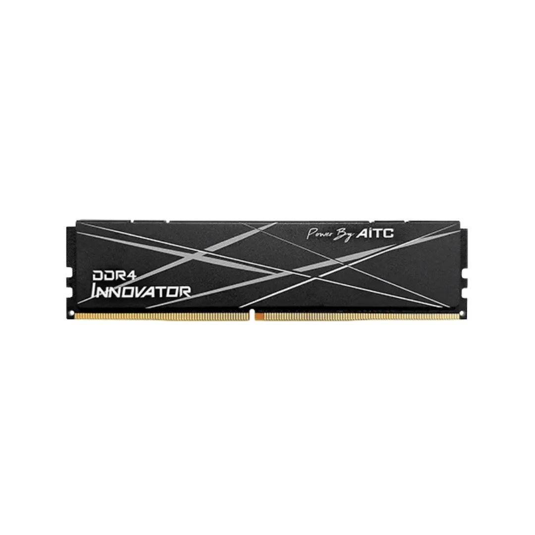 KINGSMAN GAMING INNOVATOR 16GB 1×16GB DDR4 3200MHz Desktop Gaming RAM Black | CL18 | UDIMM | XMP