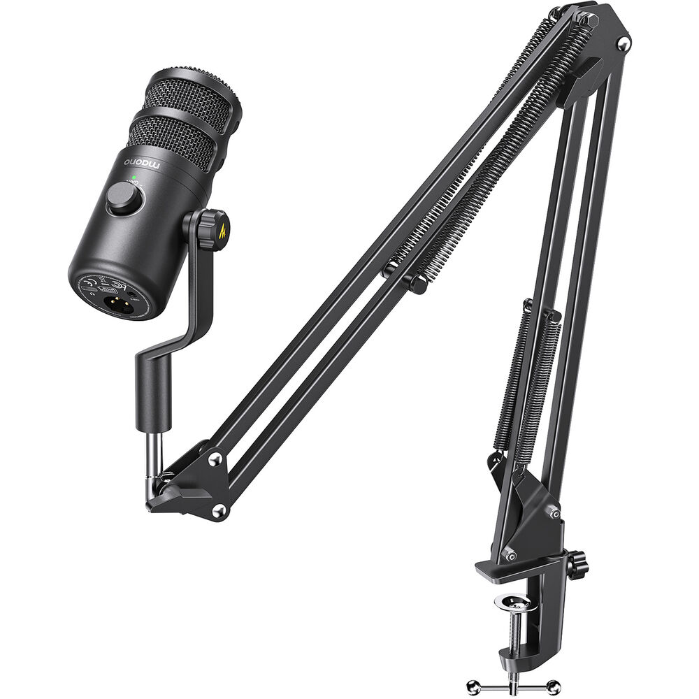 Maono PD100S Gen 2 USB/XLR Dynamic Microphone | Cardioid | 24-bit/192kHz | 50Hz–14kHz | USB-C