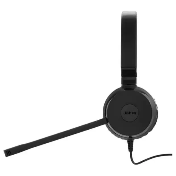 Jabra Evolve 20 MS Stereo USB-C/A Wired Headset | Noise-Cancelling Microphone | Microsoft Teams Certified